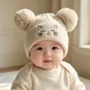 Gorro de Punto Cálido para Otoño e Invierno 2026 con Orejas de Gato para Bebés y Niños Pequeños, Gorro Unisex para Bebé al por Mayor