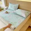 2026 Nuevo Modelo Cubre Cama de Tela Gruesa con Borde Ancho y Relleno de Algodón, Esterilla Suave Refrescante, Protección para Bordes de Colchón, Esterilla Lavable a Máquina - Tamaño Adulto