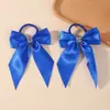 Cinta de Raso con Lazo de Pedrería para el Cabello Cuerda para el Cabello de Porrista Estilo Ballet para Niña Accesorio Elástico para el Cabello Transfronterizo 5698