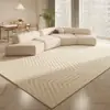 Tapete, Sofá de Sala, Tapete para Mesa de Centro, Tapete de Sala de Estar Estilo Minimalista Moderno, Tapete para Chão de Quarto, Cobertura Completa de Área Grande
