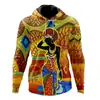 Sudadera con Capucha Estampada Creativa 3D Cruzada Talla Grande Sudadera de Manga Larga Chaqueta Casual para Hombre Diseño Personalizado Nuevo Modelo 2026