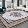 Alfombra decorativa persa retro turca con fondo lavado transfronterizo, alfombra para sala de estar, embalaje reemplazable personalizable