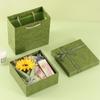 Caja de regalo de lápiz labial verde con lunares, caja de regalo de perfume, caja de regalo, caja de regalo, caja de regalo cosmética pequeña, caja de regalo al por mayor, caja vacía