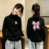 2026 Outono/Inverno Nova Camiseta de Manga Longa para Meninas Camada Base Lã Alemã Infantil Estilosa Quente Crianças Médias e Grandes Top Versátil