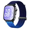 Adequado para Pulseira de Nylon Huawei Fit5, Pulseira de Velcro de Nylon de Três Argolas de Seção Dupla, Universal para a Série Huawei Fit4