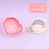 Serie Fei Ren Zai Xiao Yu Xiao Tian Moldes para Galletas de Arcilla Simulada Personajes de Dibujos Animados Anime Galleta DIY Horneado