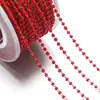 Aço Inoxidável Galvanizado a Vácuo Corrente de Contas de Vidro Colorido Artesanal DIY Pulseira Colar Brincos Acessórios Atacado