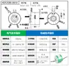 Anel deslizante condutor passante para roda d'água externa, roda gigante, iluminação, conector elétrico rotativo, à prova de chuva, submersível em água, design não padrão, fabricação