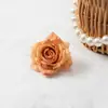 Cabeças de flores artificiais de rosa de canto estilo francês altamente realistas para novos arranjos florais estilo chinês, fundos de banquetes e decorações fotográficas para redes sociais