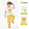 [Coleção de Roupas de Verão] Roupas Infantis Dudu 2026 Conjunto de Duas Peças Camiseta e Calça para Meninos Roupa de Verão para Meninas Camiseta