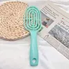 @Pente Repelente de Mosquitos Rosa Pente Fofo de Coroa Alta Pente para Cabelo Longo Feminino Pente Fada Macaron Pente Massageador de Costas