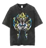 Tamaño Europeo Transfronterizo Hanma Baki el Luchador Gimnasio Camiseta de Anime para Hombre_Yyt