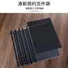 Bolsa para archivador de hojas sueltas transparente de 11 agujeros A3/A4 PP grueso brillante impermeable película protectora para documentos de oficina inserto bolsa venta al por mayor