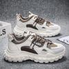 Zapatos de Hombre de Moda 2026 Nuevos de Invierno Versátiles Casuales Aumentadores de Altura Tenis Blancos Estilo Hong Kong Zapatos Papá Moda Ins Zapatos