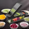Cortador de Verduras Multifuncional Transfronterizo, Cortador de Verduras para el Hogar, Rebanador Rallador, Rallador de Frutas, Gadgets de Cocina