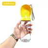 Garrafa de água portátil para cachorro, copo de bebida para pet, dispensador de água ao ar livre para cães, copo de água de viagem para filhotes