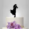 Cartão de Bolo de Casamento Abraço Conciso de Noivos Cartão de Bolo de Casamento Acrílico Decorações de Bolo