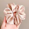 Goma para el pelo con lazo, anillo para el pelo de oso de peluche, accesorio para el pelo de estilo casual, suave con el pelo, scrunchie simple, flor para el pelo