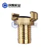 Conector Rápido de Latón para Riego, Junta de Codo de Cobre Tipo Pagoda con Menos Fugas