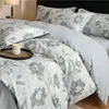 Encuentra el estilo acogedor con este juego activo de cuatro piezas 100% algodón eco-cepillado, cálido y grueso para invierno, con estampado digital, de Nantong bedding