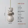Jin Ximei - Araña de seda real con estética de estilo Song, luz de diseñador para comedor, sensación vintage de alta gama, araña para sala de estar y dormitorio