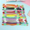 Llavero Bolso Corto con Accesorios Decorativos Muñeco de Peluche Funda para Teléfono Móvil Correa de Cuello Cuerda de Combinación de Colores Dopamina Universal para Mujeres