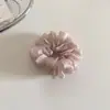 Goma para el pelo de tul nacarado con volantes abullonados, súper de cuento de hadas, estilo francés, accesorio para el pelo nuevo, casual y versátil