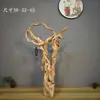 Adornos de Talla de Raíz de Ciprés de Acantilado de Taihang, Tallas de Madera Natural de Forma Libre de Guanyin y Maitreya, Artículos de Regalo, Artesanías de Madera Añeja