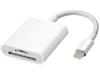 Compatible con teléfonos móviles Apple Android Huawei Typec. Adaptador OTG multifunción cuatro en uno compatible con lector de tarjetas TF.