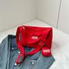 Oxford saco de pano feminino largo alça de ombro casual Pillow Bag 2023 novo simples estudante universitário elegante ombro crossbody bag