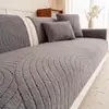 Cojín de Sofá Estilo Simple 2026 Nuevo Espesado Suave Terciopelo de Algodón Especial Otoño/Invierno Cojín para Asiento de Sofá Manta Antideslizante Resistente a la Suciedad