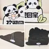 Bienvenido a Casa Panda Vajilla Creativa Dibujos Animados Lindo Estilo Crema Regalo de Inauguración de Casa para Adornos del Recibidor de Mujeres