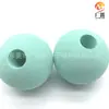 Pelota de masaje Eva fitness negra perforada de alta densidad cabeza de pistola de fascia cabeza de masaje de fascia de espuma esponja