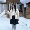 Chapéu Japonês Retro de Aba Curta para Mulheres, Fragrância Fresca, Novo Inverno 2025, Versátil, Faz o Rosto Parecer Menor, Novo Chapéu Quente de Inverno