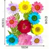 Paquete de Materiales para Set de Fabricación de Papel Antiguo con Pulpa de Papel Pulpa de Papel Seca Deshidratada de Colores Marco de Baquelita para Manualidades DIY de Niños