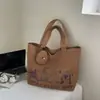 Bolso Nuevo de Lona de Gran Capacidad para Mujer, Bolso de Hombro Casual y de Moda para Clase y Viajes Diarios, Bolso Tote Nuevo, Bolso de Mano Nuevo para Compras