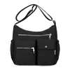 Bolsa transversal de nylon de grande capacidade, novo estilo para mulheres, bolsa de ombro popular para mulheres de meia-idade, bolsa casual para mães, bolsa de tecido 2026
