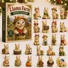 Calendario de Adviento Navideño de Animales Transfronterizo 2026 Calendario Navideño de Animales Caja Sorpresa S