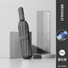 Paraguas totalmente automático para días soleados y lluviosos, reforzado, plegable, resistente al viento, unisex, esencial para viajar