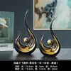 Adornos modernos de cerámica de lujo ligero para sala de estar, recibidor, mueble de TV, escritorio de oficina creativo, mueble de vino, decoraciones para inauguración de casa