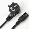 Cable de alimentación de resorte de tres clavijas estándar nacional Cable de alimentación CCC Enchufe Cable Olla arrocera Cable de alimentación CA Clavija Cola de cerdo Enchufe de ocho
