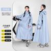Impermeable para Vehículos Eléctricos, Motocicletas de Batería, Poncho Largo Impermeable de Cuerpo Completo para Hombres, Ropa Exterior para Adultos, Ciclismo Especial para Mujeres