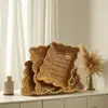 Cesta premium de snacks y frutas, cesta escurridora, frutero tejido de imitación de ratán, estilo de lujo ligero, bandeja de exhibición para sala de estar del hogar, bandeja para dulces