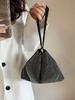Bolso bandolera de alta gama con cadena y diamantes de imitación a juego para mujer, bolso bandolera de hombro, 2024