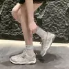 2026 Ano Malha Respirável Casual Versátil Tênis Esportivo Feminino Agande Tênis de Treino Nova Moda Tênis de Pai Sola Grossa Verão