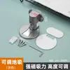 Tapón de Puerta Metálico sin Taladro Operado con el Pie, Tapón de Puerta Plegable de Acero Inoxidable, Tapón de Puerta Magnético de Seguridad a Prueba de Viento Antideslizante
