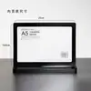 Cartão de Mesa Acrílico Moldado por Injeção Cartão Integrado com Display de QR Code Cartão de Preço A4 Suporte de Cardápio