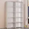 Armario sencillo habitación de alquiler dormitorio mesita de noche estante de almacenamiento hogar interior resistente duradero almacenamiento armario pequeño