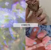 Xiaohongshu Arte de Uñas Polvo de Brocado Polvo Opalino Polvo de Terciopelo de Cristal de Hielo Cambia de Color Brillo para Uñas Shimmer Shimmer Arte de Uñas