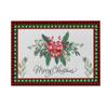 Individual de Mesa Navideño Estampado Nuevo Transfronterizo Decorativo para el Hogar Mesa de Comedor Antideslizante Aislamiento Térmico Anti-escaldaduras Servilleta Occidental Individual de Mesa